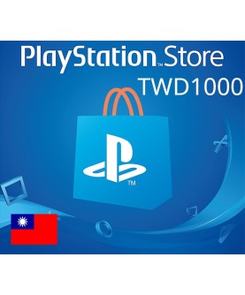 PlayStation Network Card 1000 TWD TW PlayStation 4 Key 
